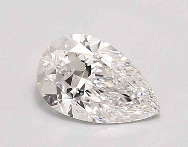 0.91ct D VVS2 Rare Carat Ideal Cut Pear Lab Grown Diamond