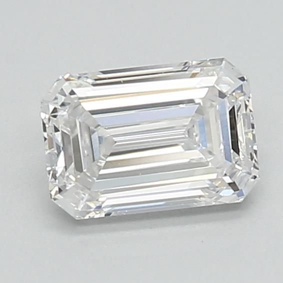 0.82ct E VVS2 Rare Carat Ideal Cut Emerald Lab Grown Diamond