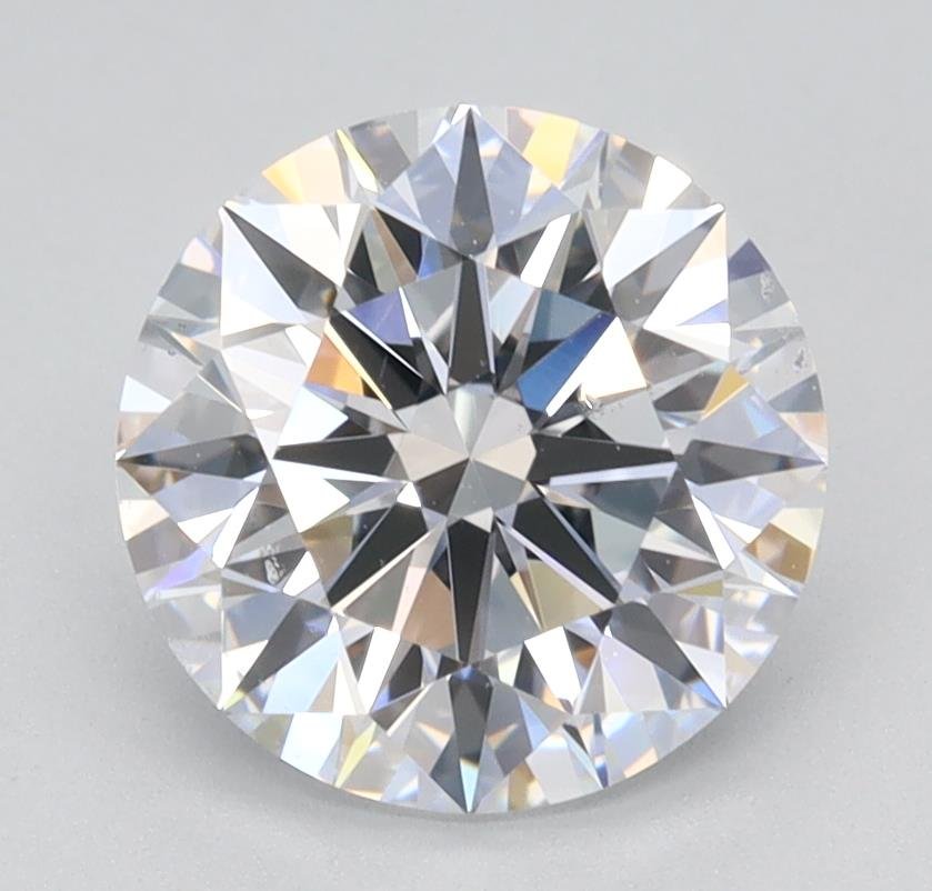 1.58ct D SI1 Rare Carat Ideal Cut Round Lab Grown Diamond