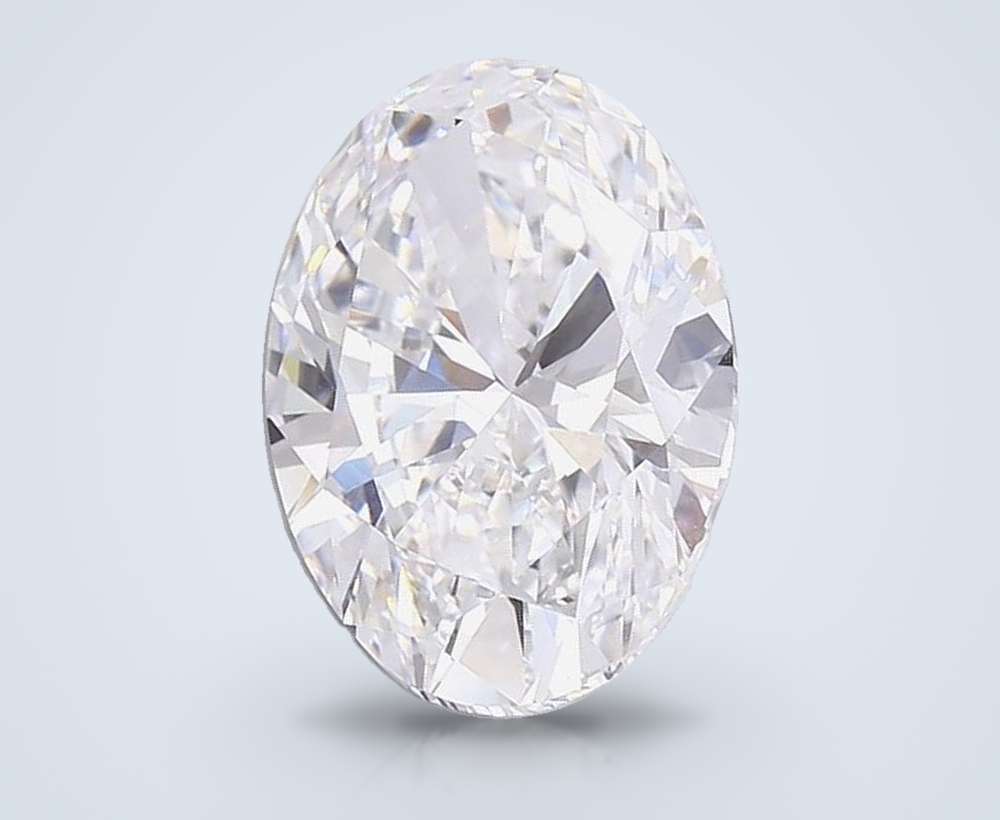 12.51 Carat Oval Lab Diamond