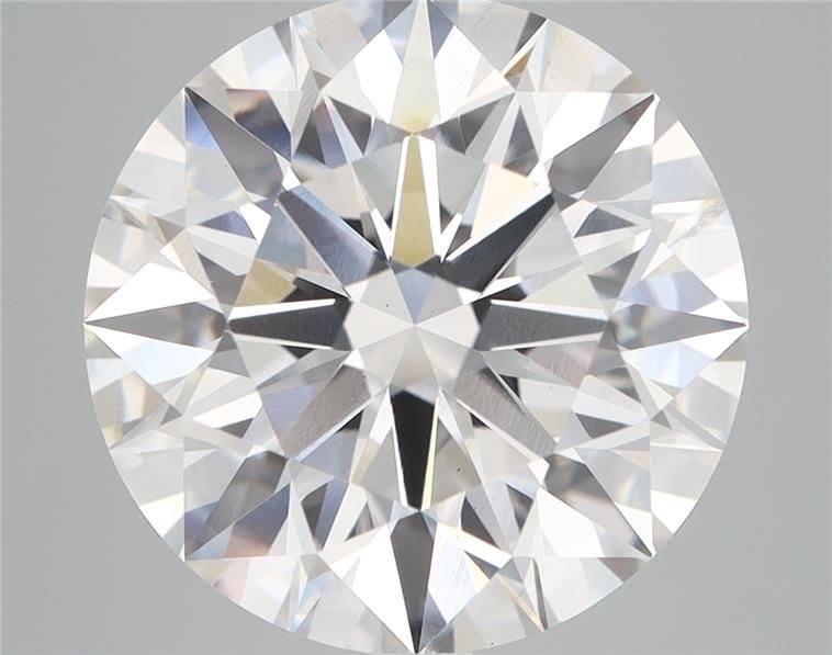 8.14ct F SI1 Rare Carat Ideal Cut Round Lab Grown Diamond