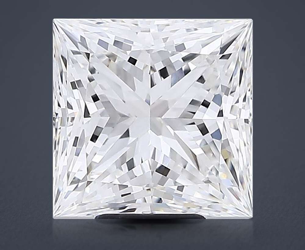 7.05 Carat Princess Lab Diamond