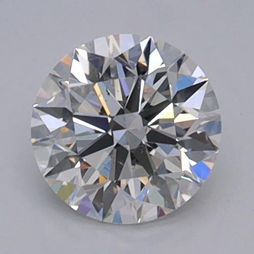 0.53ct F SI1 Rare Carat Ideal Cut Round Diamond