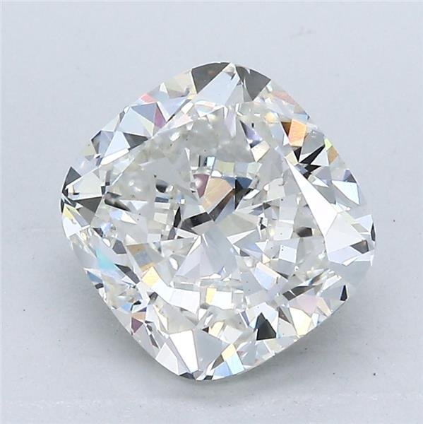 3.02ct G VS2 Very Good Cut Cushion Lab Grown Diamond