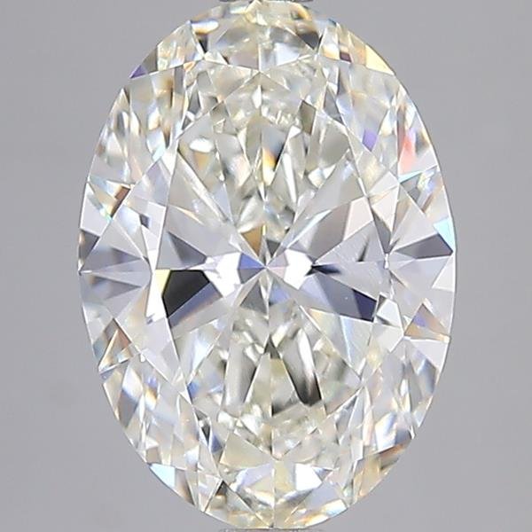 3.82 Carat Oval Lab Diamond
