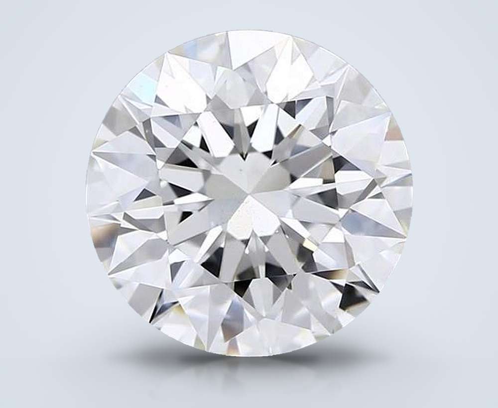 5.02 Carat Round Natural Diamond