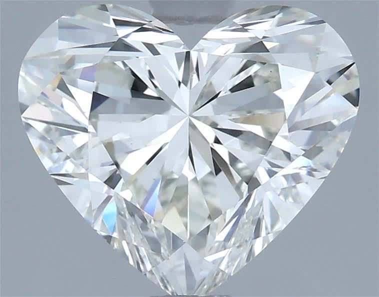 2.20ct I VS2 Rare Carat Ideal Cut Heart Diamond