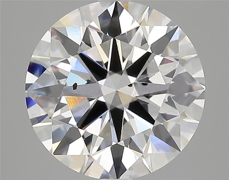 3.81ct G SI1 Rare Carat Ideal Cut Round Lab Grown Diamond