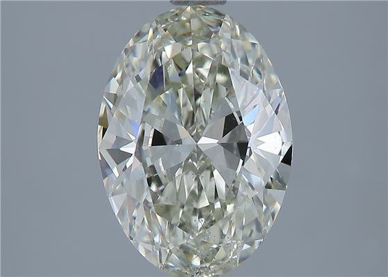 2.02ct K SI2 Rare Carat Ideal Cut Oval Diamond