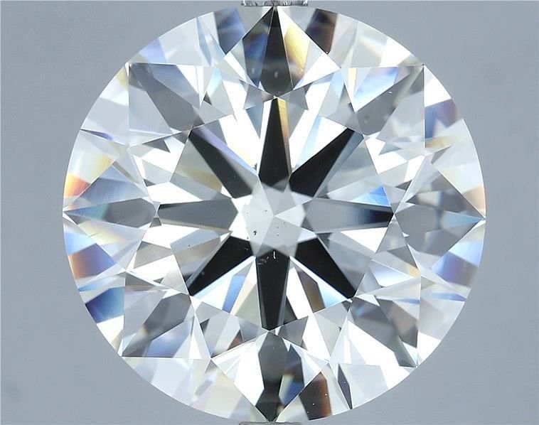 15.01ct K VS2 Rare Carat Ideal Cut Round Diamond