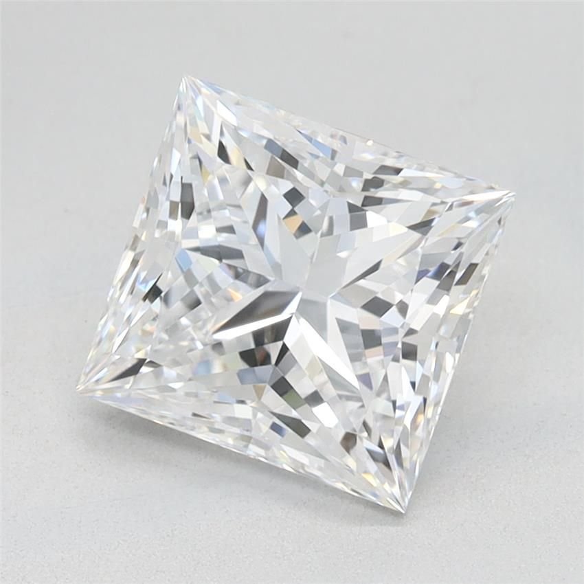 2.11ct D VVS1 Rare Carat Ideal Cut Princess Lab Grown Diamond