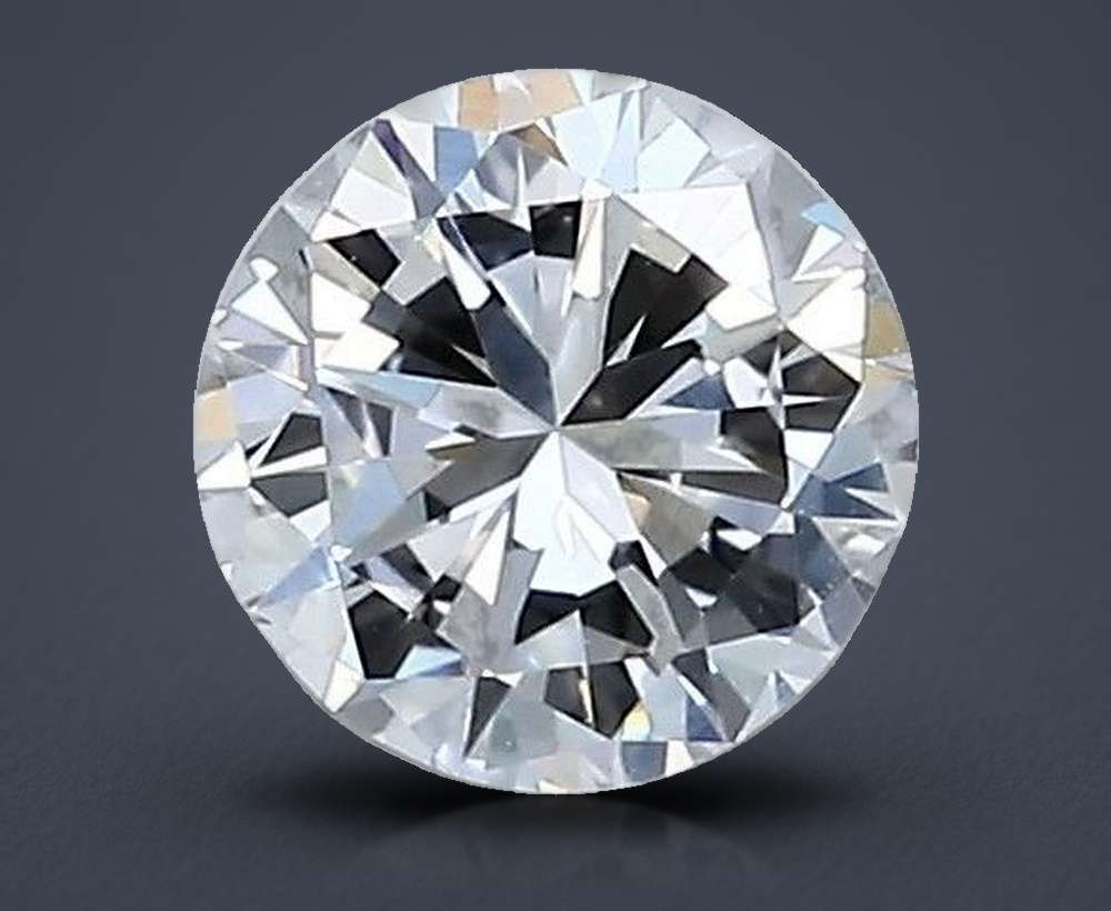 0.66 Carat Round Natural Diamond