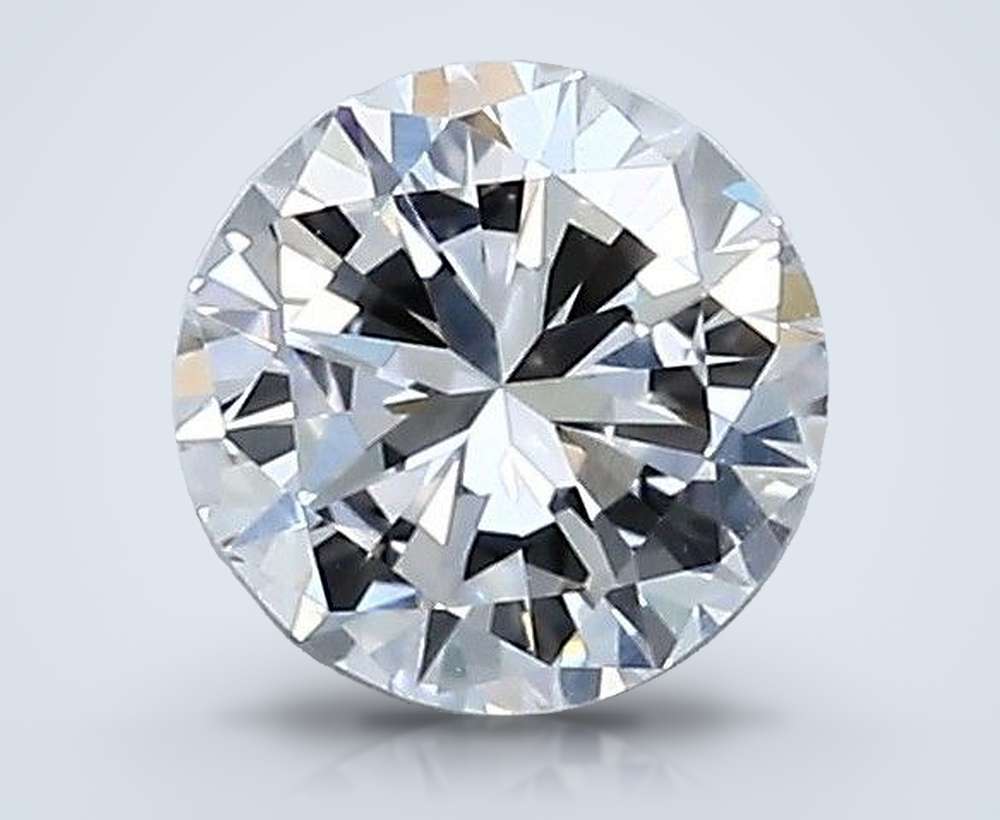 0.66 Carat Round Natural Diamond