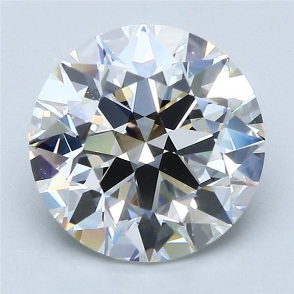 3.02ct G VS1 Rare Carat Ideal Cut Round Diamond