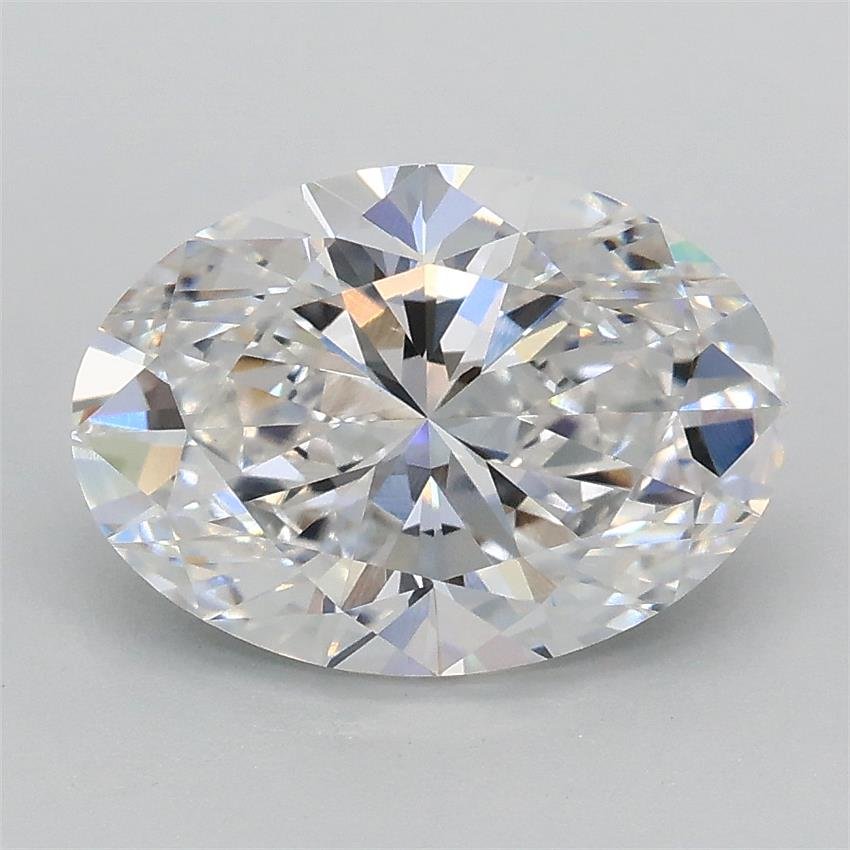 2.06ct D VS1 Rare Carat Ideal Cut Oval Lab Grown Diamond