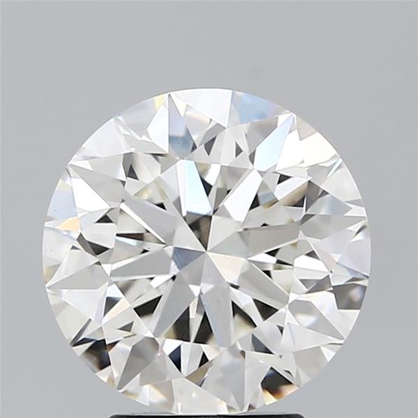 3.15ct I VS1 Rare Carat Ideal Cut Round Lab Grown Diamond