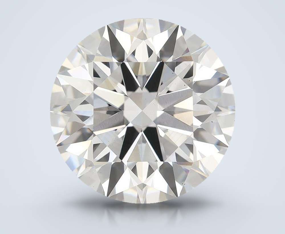 7.32 Carat Round Lab Diamond