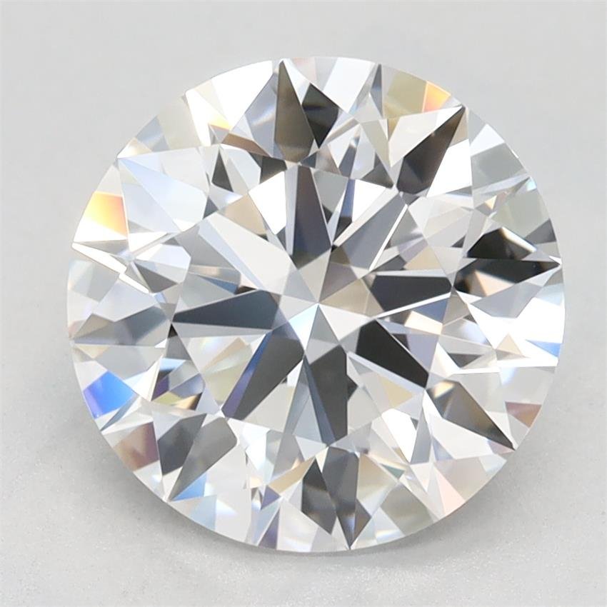 2.47ct D VVS1 Rare Carat Ideal Cut Round Lab Grown Diamond