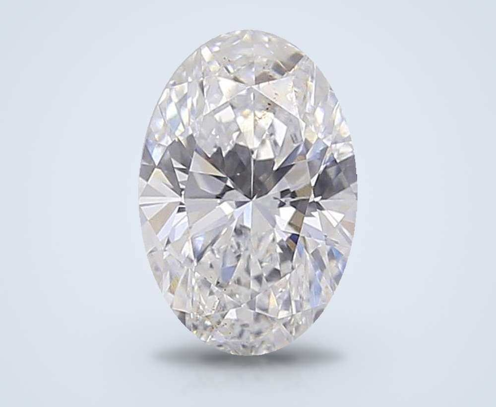 0.60 Carat Oval Lab Diamond