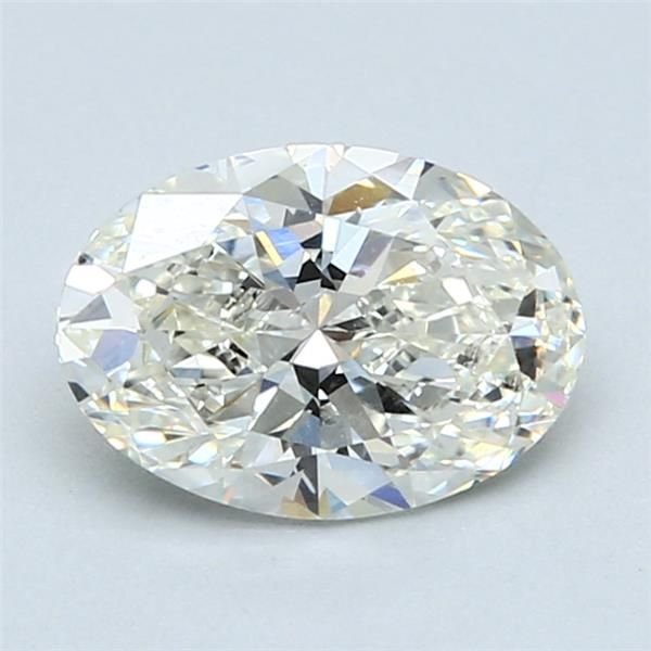 1.70ct I SI2 Rare Carat Ideal Cut Oval Diamond