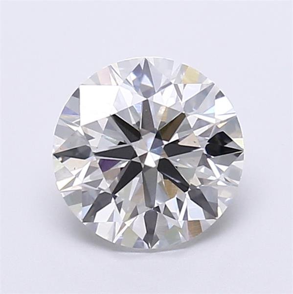 2.01ct F VS1 Excellent Cut Round Lab Grown Diamond