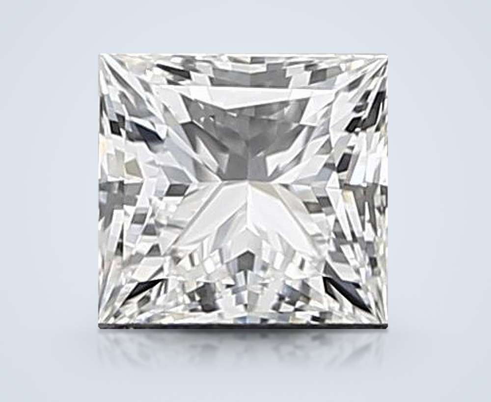 0.90 Carat Princess Lab Diamond