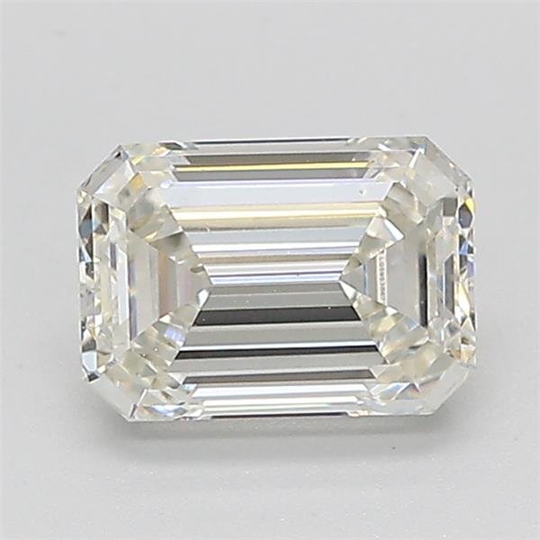 1.04ct I VS2 Rare Carat Ideal Cut Emerald Lab Grown Diamond
