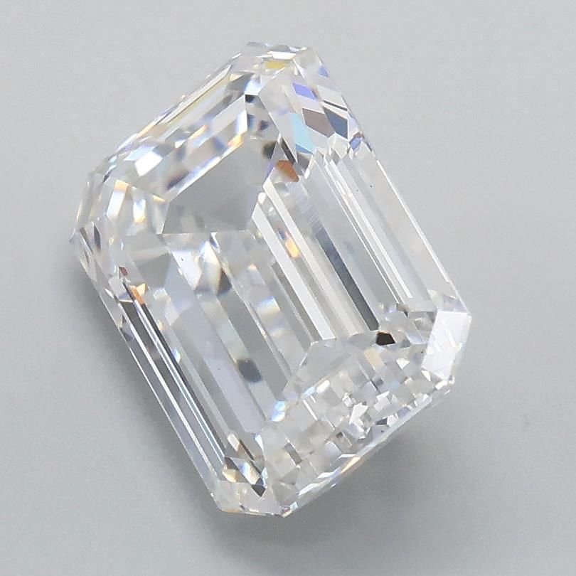 2.07ct D VS1 Rare Carat Ideal Cut Emerald Lab Grown Diamond