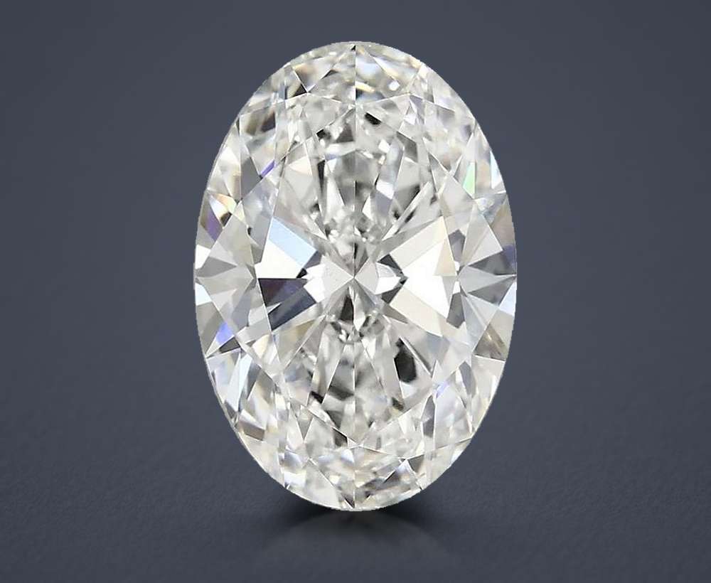 3.00 Carat Oval Lab Diamond