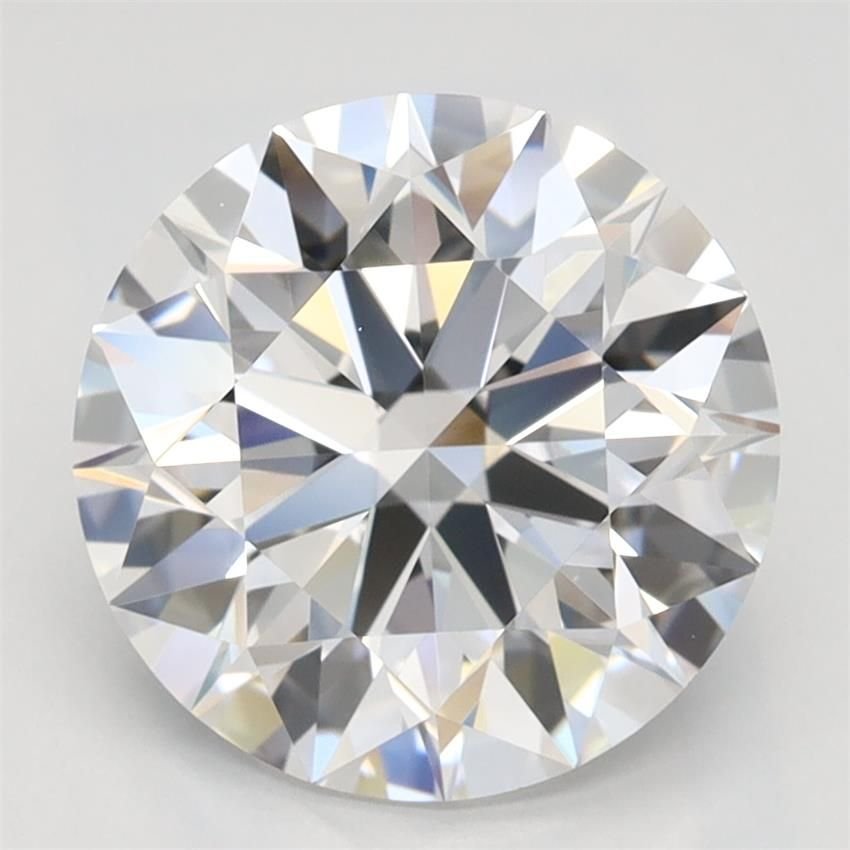 2.54ct D VVS1 Rare Carat Ideal Cut Round Lab Grown Diamond