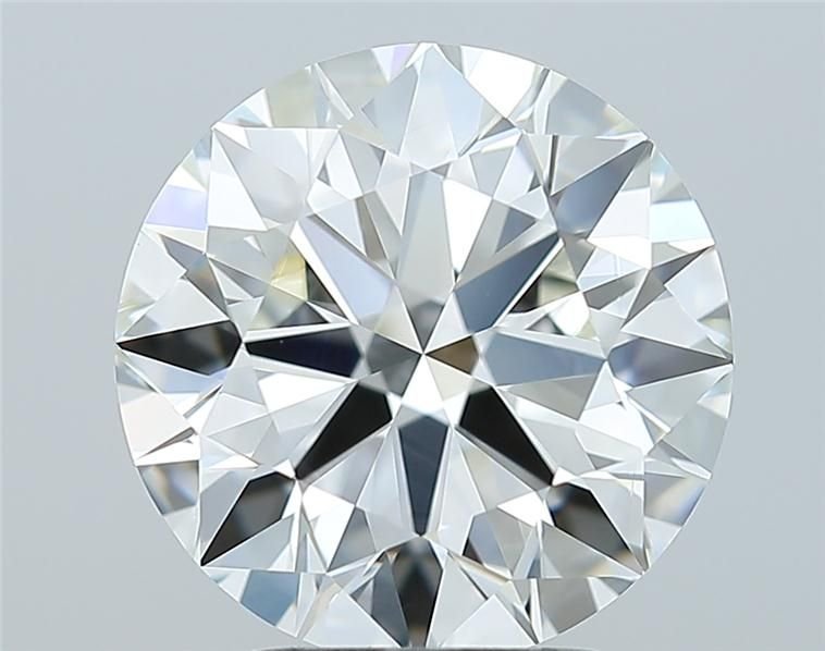 3.04ct I VVS2 Rare Carat Ideal Cut Round Diamond