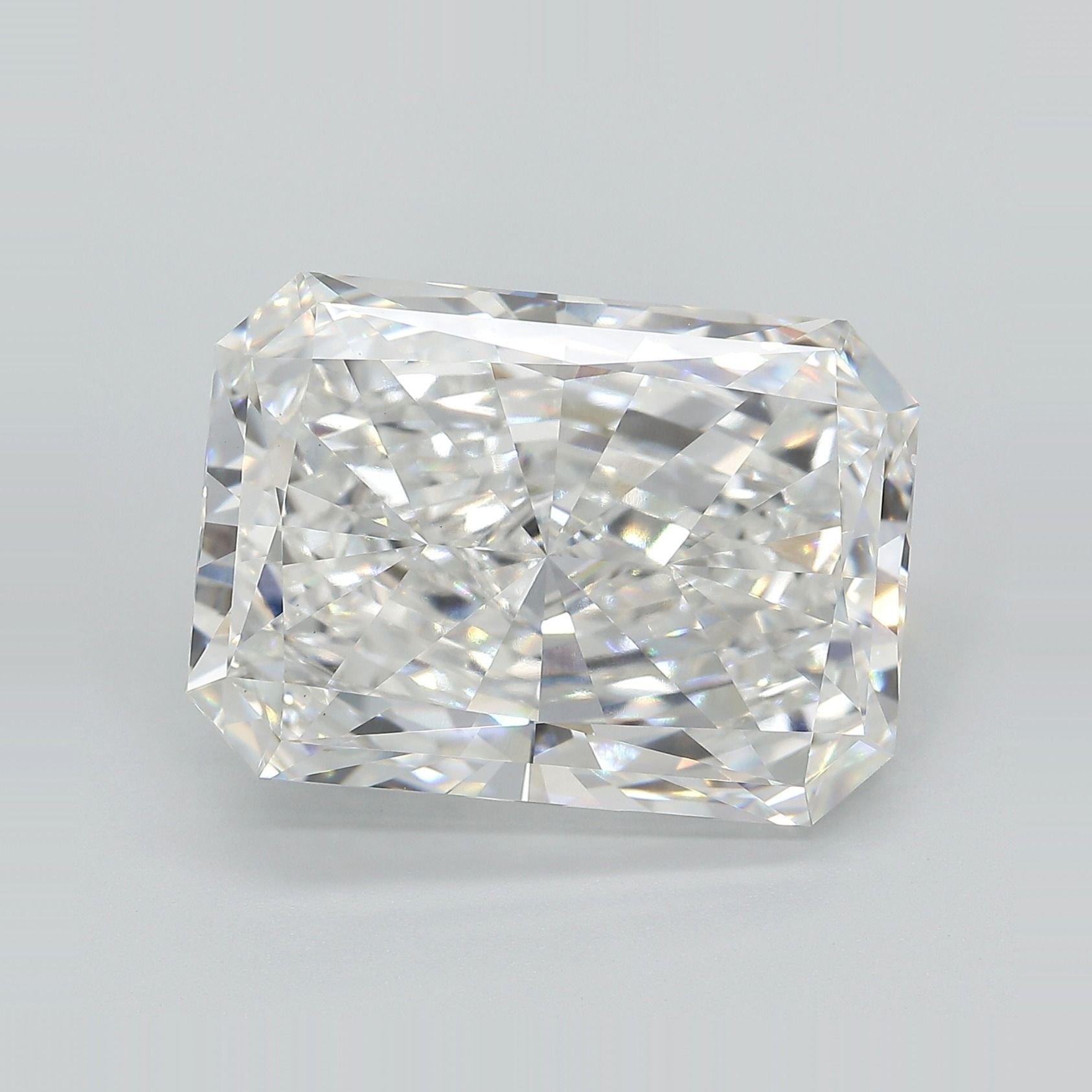 15.25ct F VS1 Rare Carat Ideal Cut Radiant Lab Grown Diamond