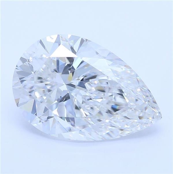 2.03ct E VS2 Excellent Cut Pear Lab Grown Diamond