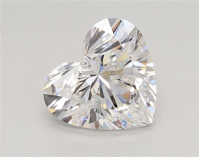 4.09ct D VS1 Rare Carat Ideal Cut Heart Lab Grown Diamond