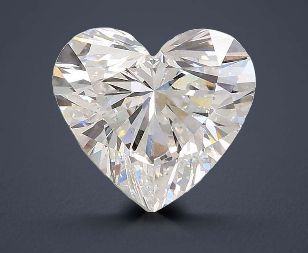 4.09 Carat Heart Lab Diamond