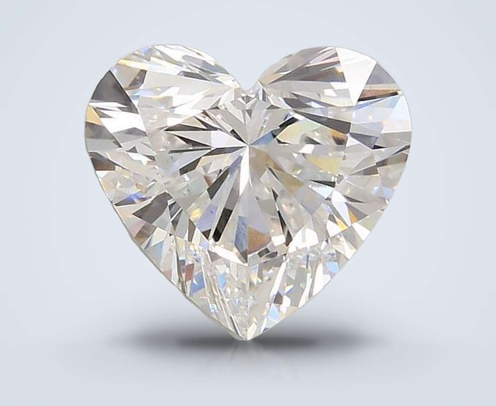 4.09 Carat Heart Lab Diamond