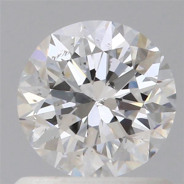 0.80 Carat Round Natural Diamond