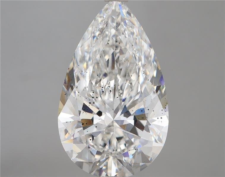 5.10ct G SI2 Rare Carat Ideal Cut Pear Lab Grown Diamond