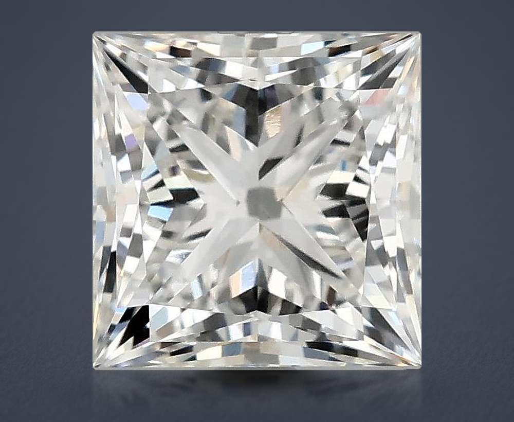 2.82 Carat Princess Lab Diamond