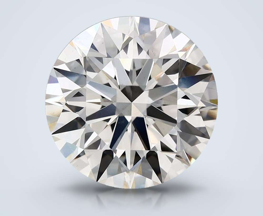 4.53 Carat Round Lab Diamond