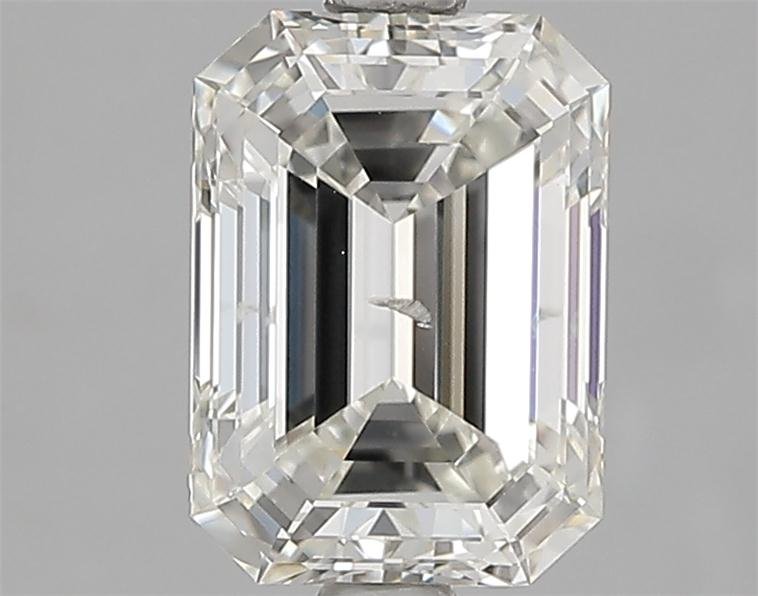 2.01ct J SI2 Very Good Cut Emerald Diamond