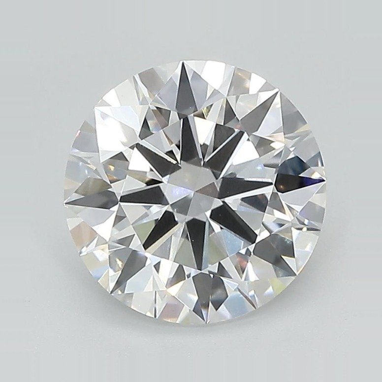 2.56ct D VVS2 Rare Carat Ideal Cut Round Lab Grown Diamond