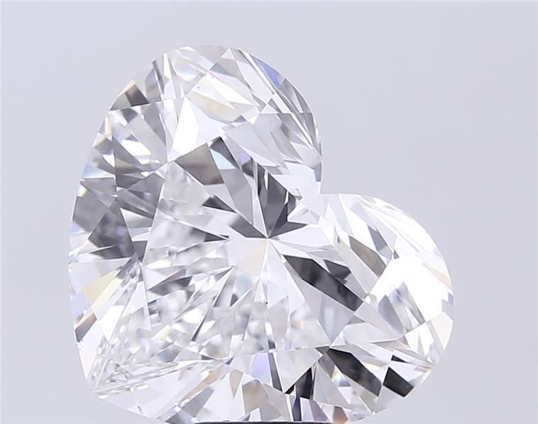 10.37ct E VS1 Rare Carat Ideal Cut Heart Lab Grown Diamond