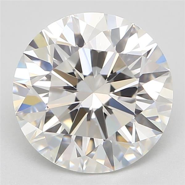 1.36ct F VVS1 Rare Carat Ideal Cut Round Diamond