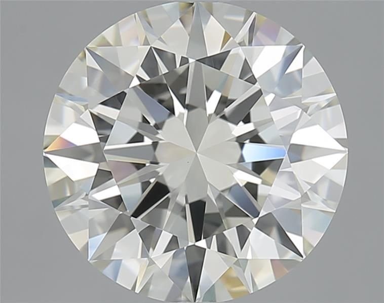 3.10ct K VVS2 Rare Carat Ideal Cut Round Diamond