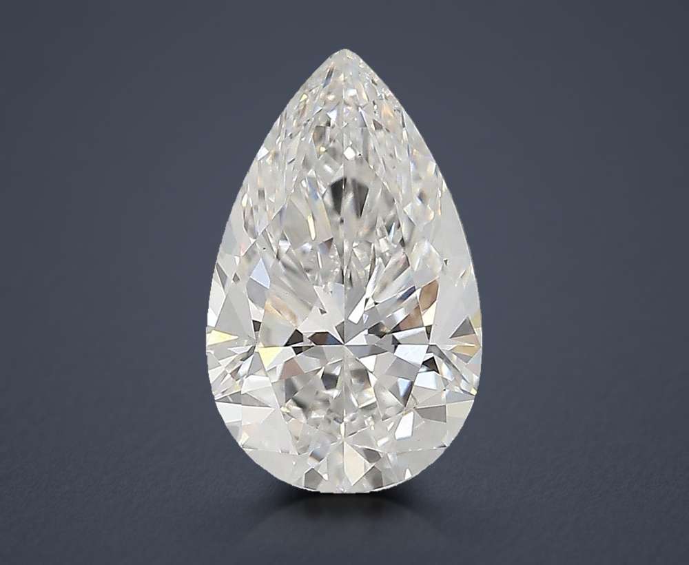2.56 Carat Pear Lab Diamond