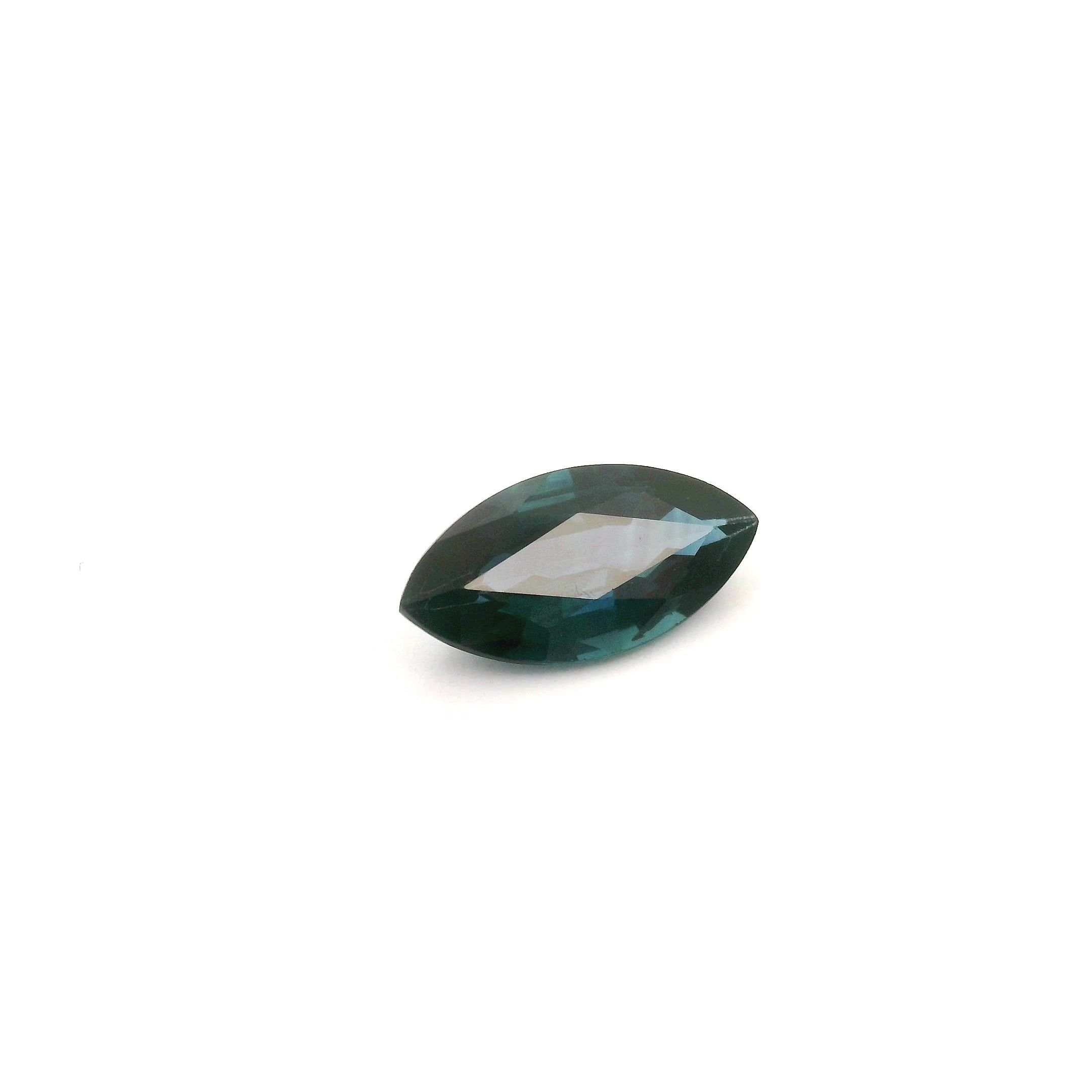 1.31 Carat Deep Blue Marquise Sapphire