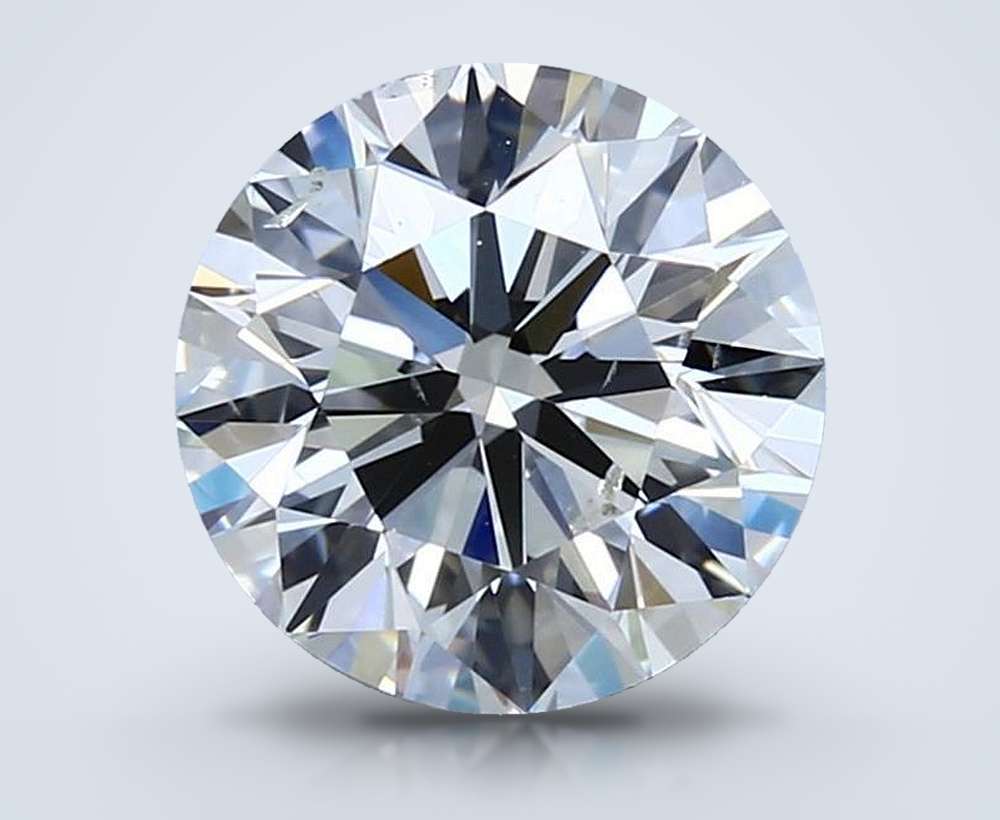 2.01 Carat Round Natural Diamond