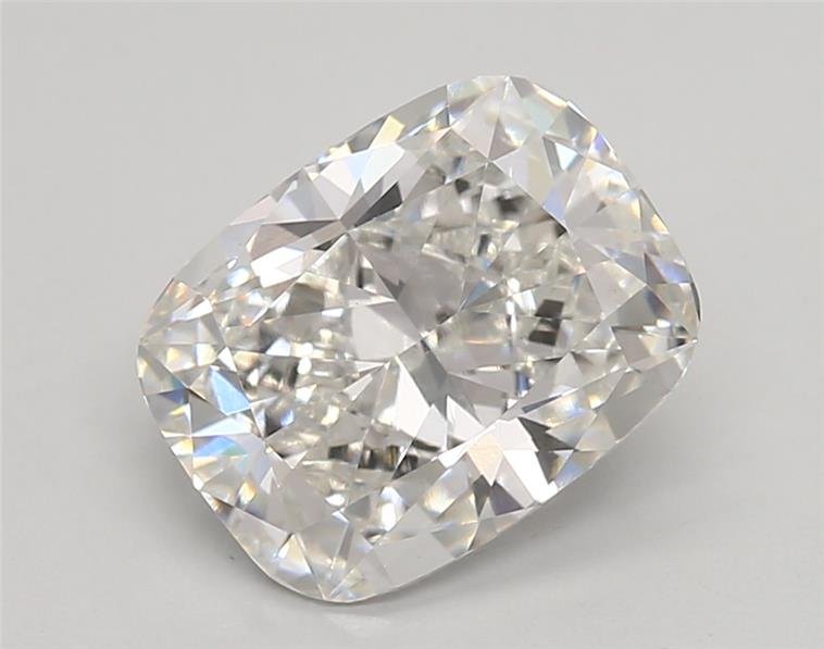 3.02ct F VVS2 Rare Carat Ideal Cut Cushion Lab Grown Diamond