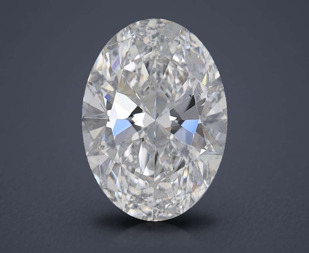 0.98 Carat Oval Lab Diamond